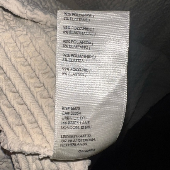 NWOT Free People Gabby Midi Crew Dress Cream Ivory Keyhole Back X-Small / Small - Picture 12 of 12